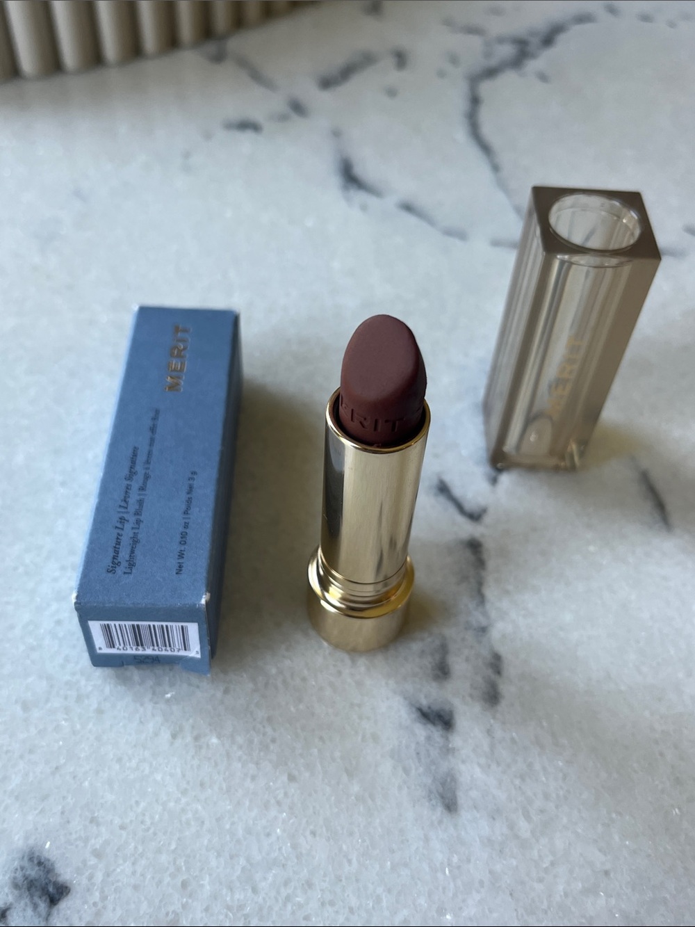 Merit Signature Lip Lightweight Lip Blush in Bespoke - Picture 4 of 9